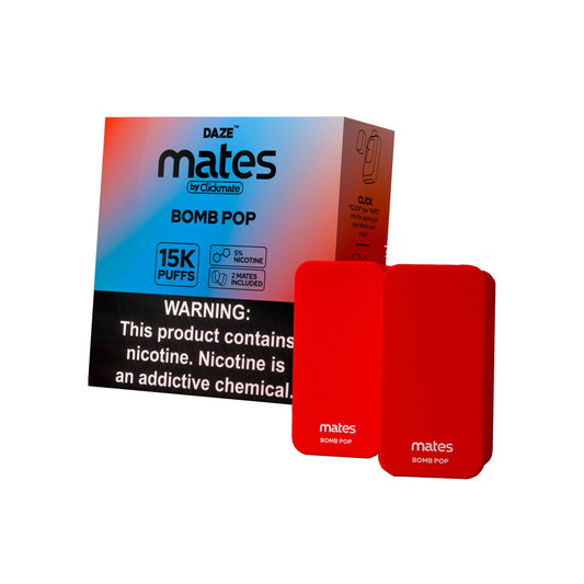 7Daze Clickmate 15k Disposable Pods 2 x 9mL (5/pack)