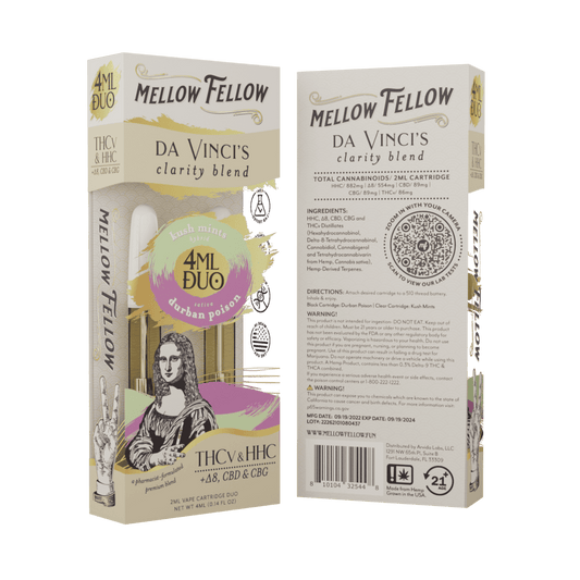 Mellow Fellow Cartridge Duos 4g (6/Pack)