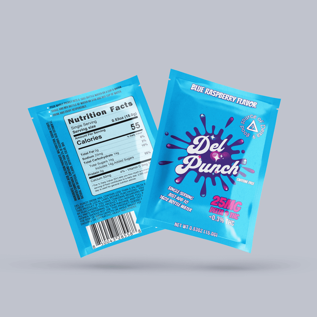 Del Punch 250mg D9 Drink Mix (10/pack)