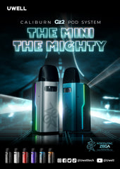 Uwell Caliburn GZ2 17W Pod System Kit 850mAh