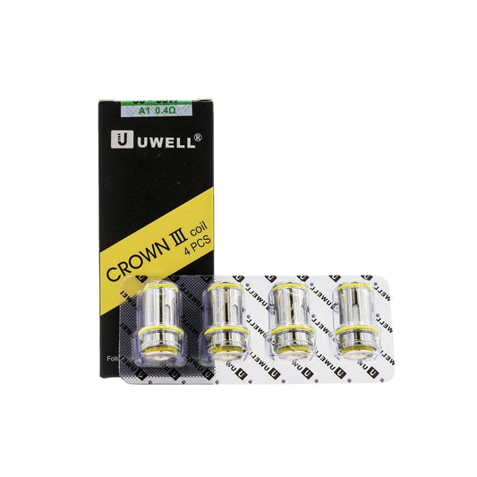 Uwell Crown 3 Coils (4/pack) Coils LA Vapor Wholesale 