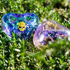 TXH19 - Double Bowl Heart Handpipe