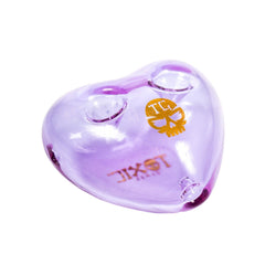 TXH19 - Double Bowl Heart Handpipe