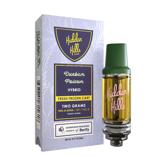 Hidden Hills Club Heady Blend Cartridge 2g (5/pack)