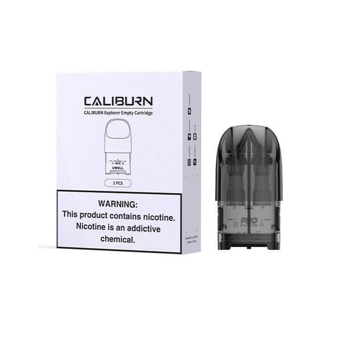 Uwell Caliburn Explorer Empty Replacement Pods (2/Pack)