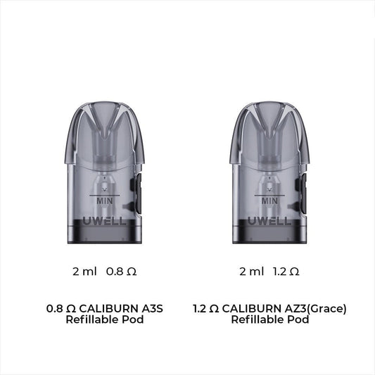 Uwell Caliburn AZ3 (Grace) Replacement Pods (4/Pack)