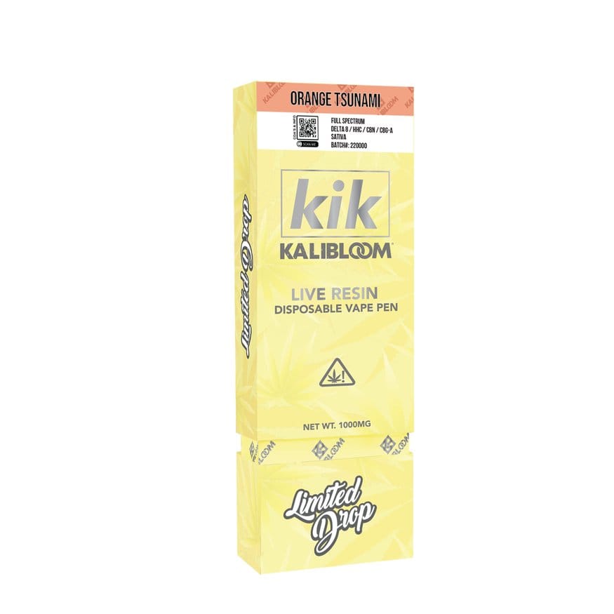 Kalibloom Kik Live Resin Disposable Vape Pen 2000mg (Pack/5)