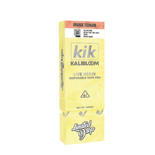 Kalibloom Kik Live Resin Disposable Vape Pen 2000mg (Pack/5)