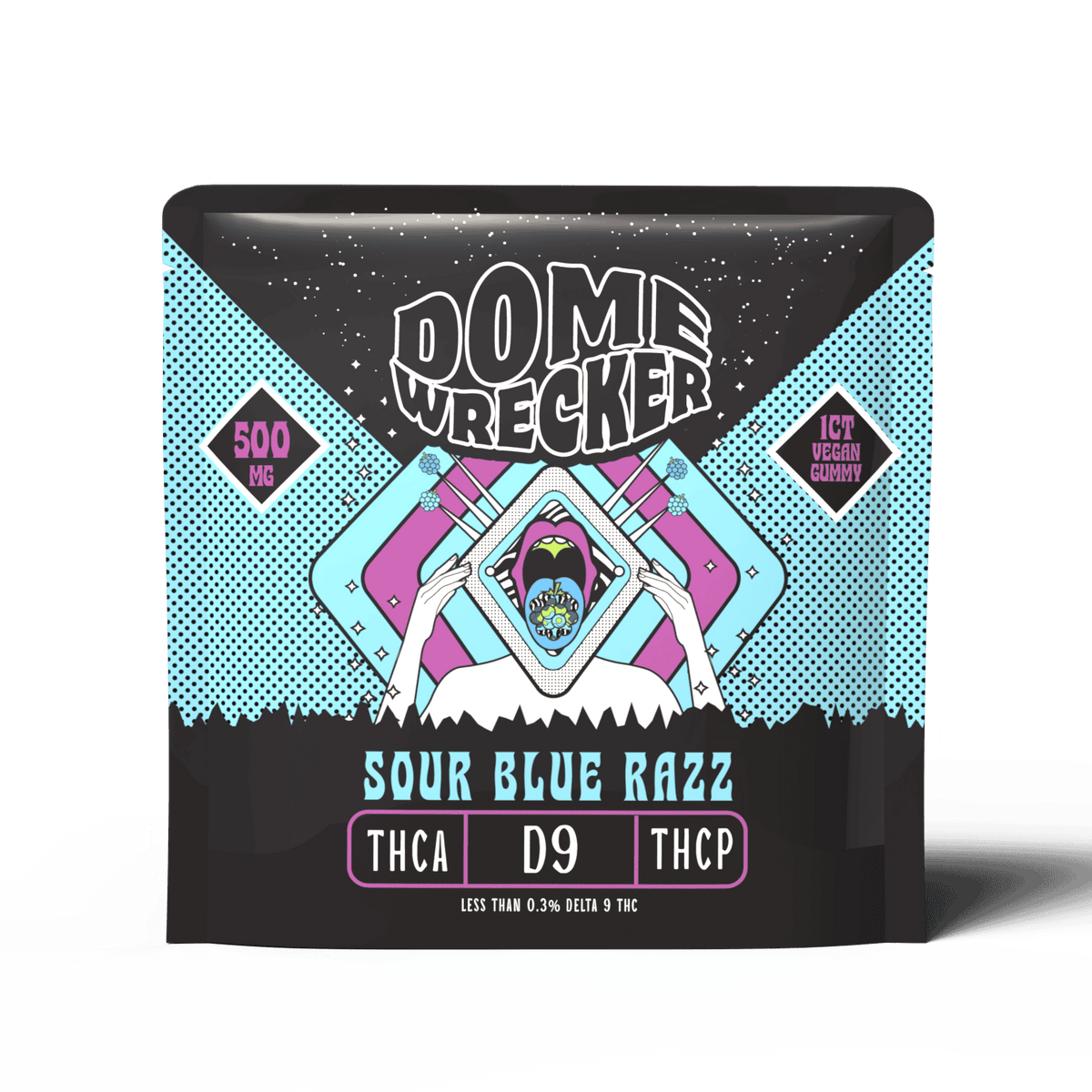 Domewrecker THCA Gummies 1ct 500mg (20/pack)