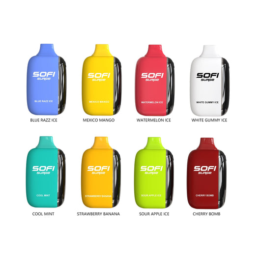 Sofi Surge 25K Zero Nicotine Disposable 22mL (5/pack)