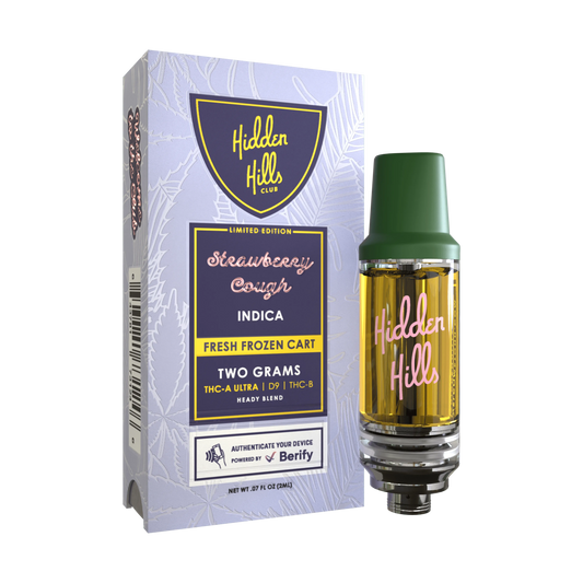 Hidden Hills Club Heady Blend Cartridge 2g (5/pack)