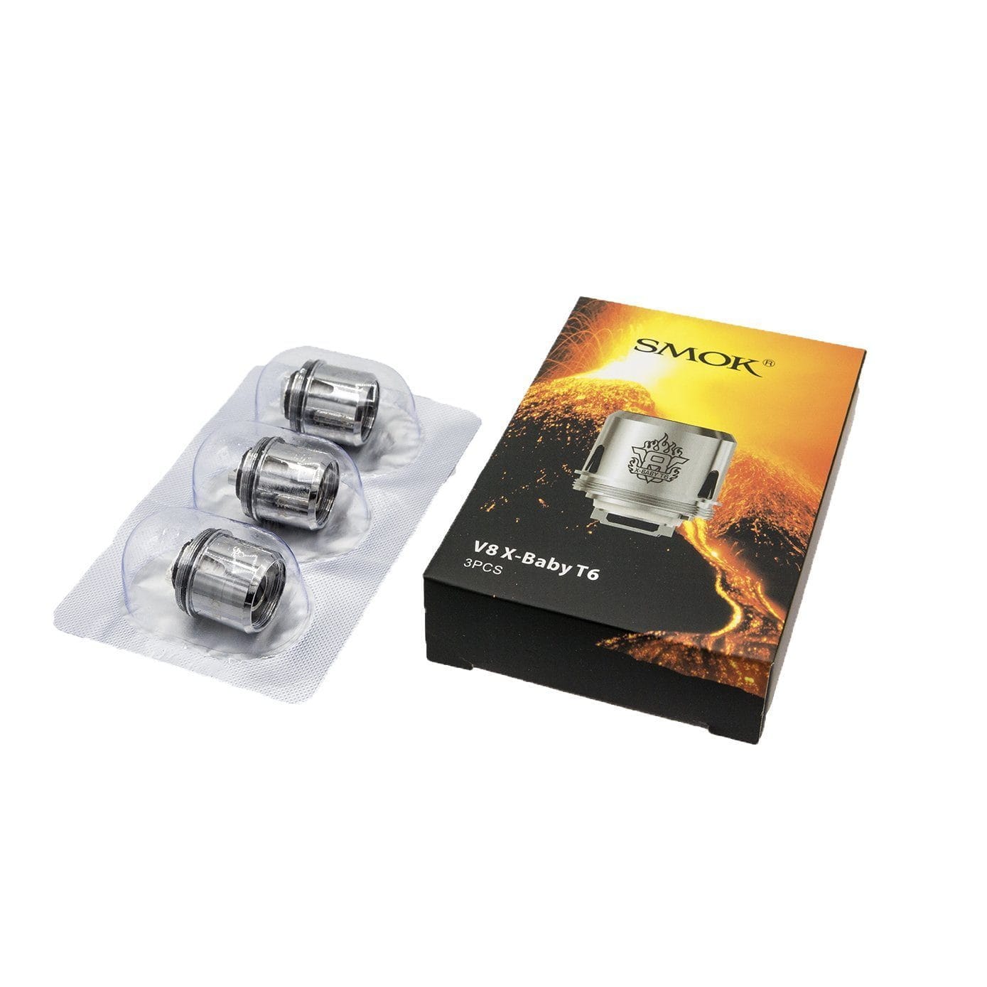 SMOKTech TFV8 X-Baby Coils (3/pack) Coils LA Vapor Wholesale 