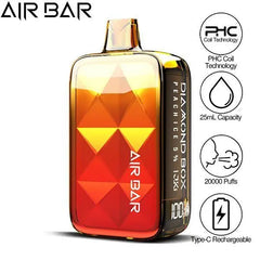 Air Bar Diamond Box 20k Disposable 25mL (10/pack)