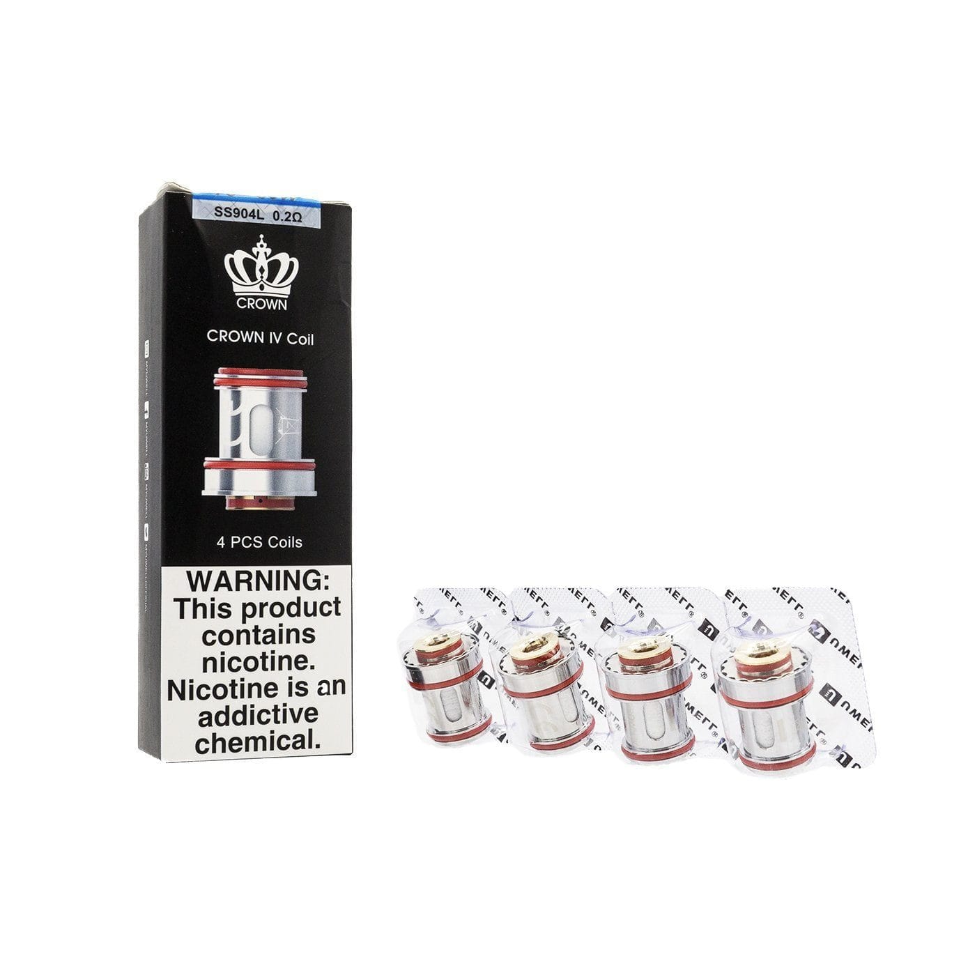 Uwell Crown IV Coils (4-Pack) Coils LA Vapor Wholesale 