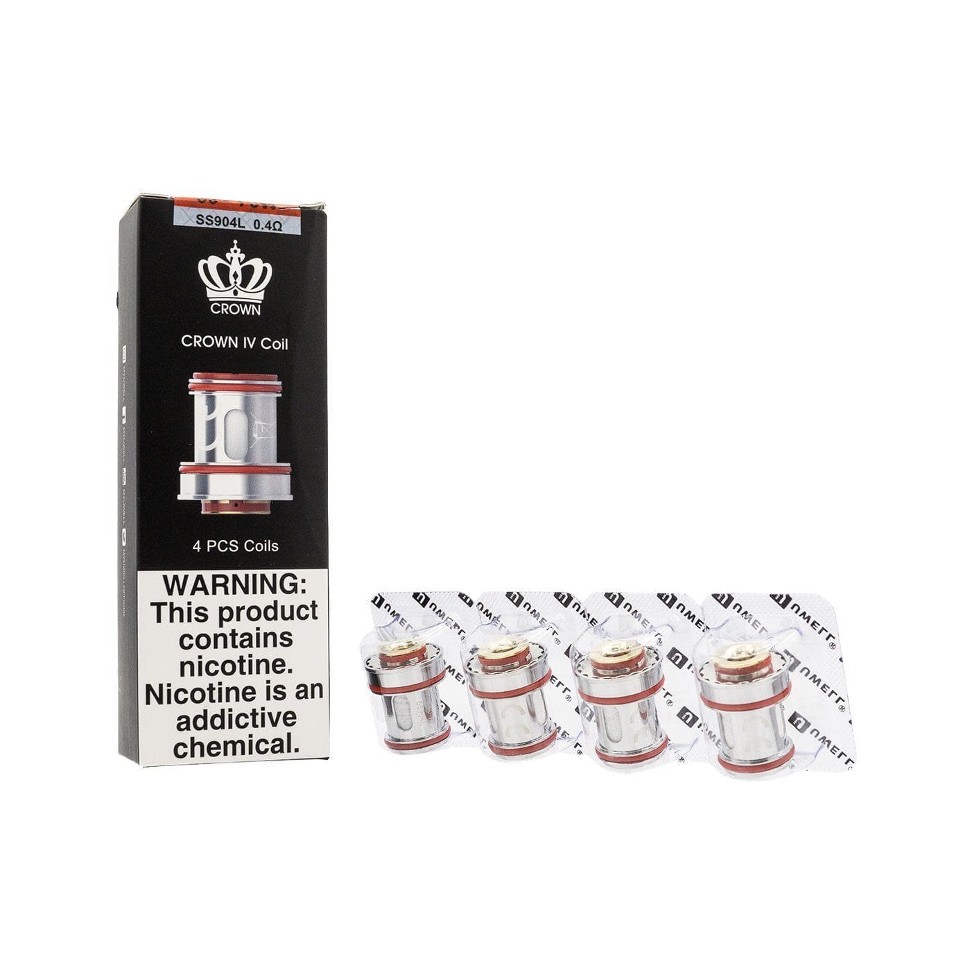 Uwell Crown IV Coils (4-Pack) Coils LA Vapor Wholesale 