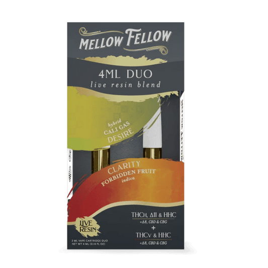 Mellow Fellow Live Resin Cartridge Duos 4g (6/Pack)