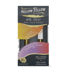 Mellow Fellow Live Resin Cartridge Duos 4g (6/Pack)