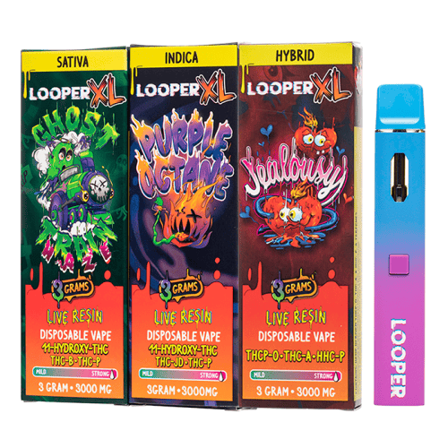 LOOPER XL Live Resin Disposable 3g (5/Pack)