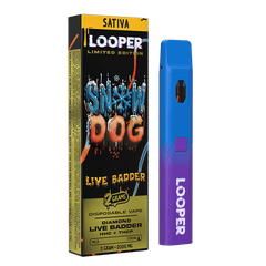 LOOPER Limited Edition Live Badder Disposable 2g (5/Pack)