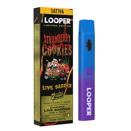 LOOPER Limited Edition Live Badder Disposable 2g (5/Pack)