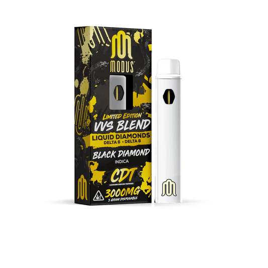 Modus VVS Blend THC-A Liquid Diamonds Limited Edition Disposable 3g (5/pack)