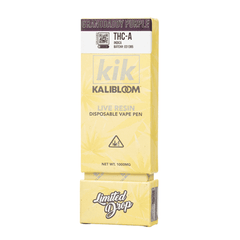 Kalibloom Kik D8 THC-A Live Resin Disposable 1g (5/pack)