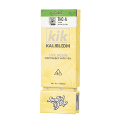 Kalibloom Kik D8 THC-A Live Resin Disposable 1g (5/pack)