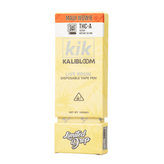 Kalibloom Kik D8 THC-A Live Resin Disposable 1g (5/pack)