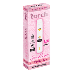 Torch THC-A Live Rosin Disposables 2.5g (5/Pack)