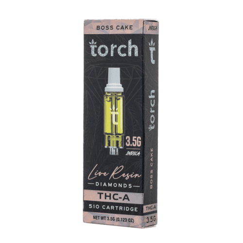 Torch THC-A Diamond Live Resin Cartridge 3.5g (5/pack)