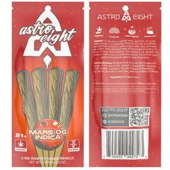 Astro Eight HTE Flower Pre Rolls 4ct 1g (10/pack)