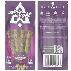 Astro Eight HTE Flower Pre Rolls 4ct 1g (10/pack)