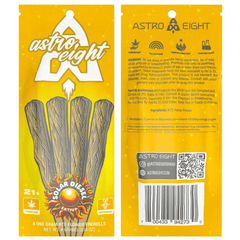 Astro Eight HTE Flower Pre Rolls 4ct 1g (10/pack)