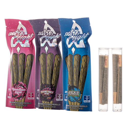 Astro Eight HTE Flower Pre Rolls 4ct 1g (10/pack)