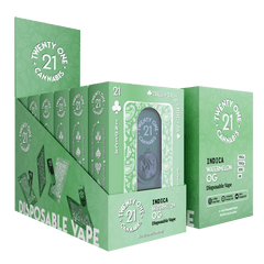 Twenty One THC-A Disposable 2g (6/pack)