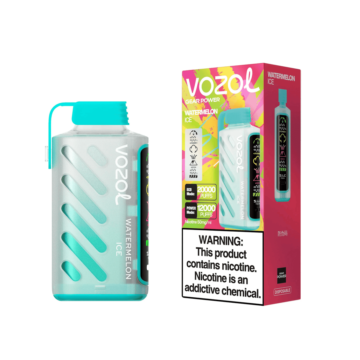 Vozol Gear Power 20000 Disposable 20mL (5/pack)