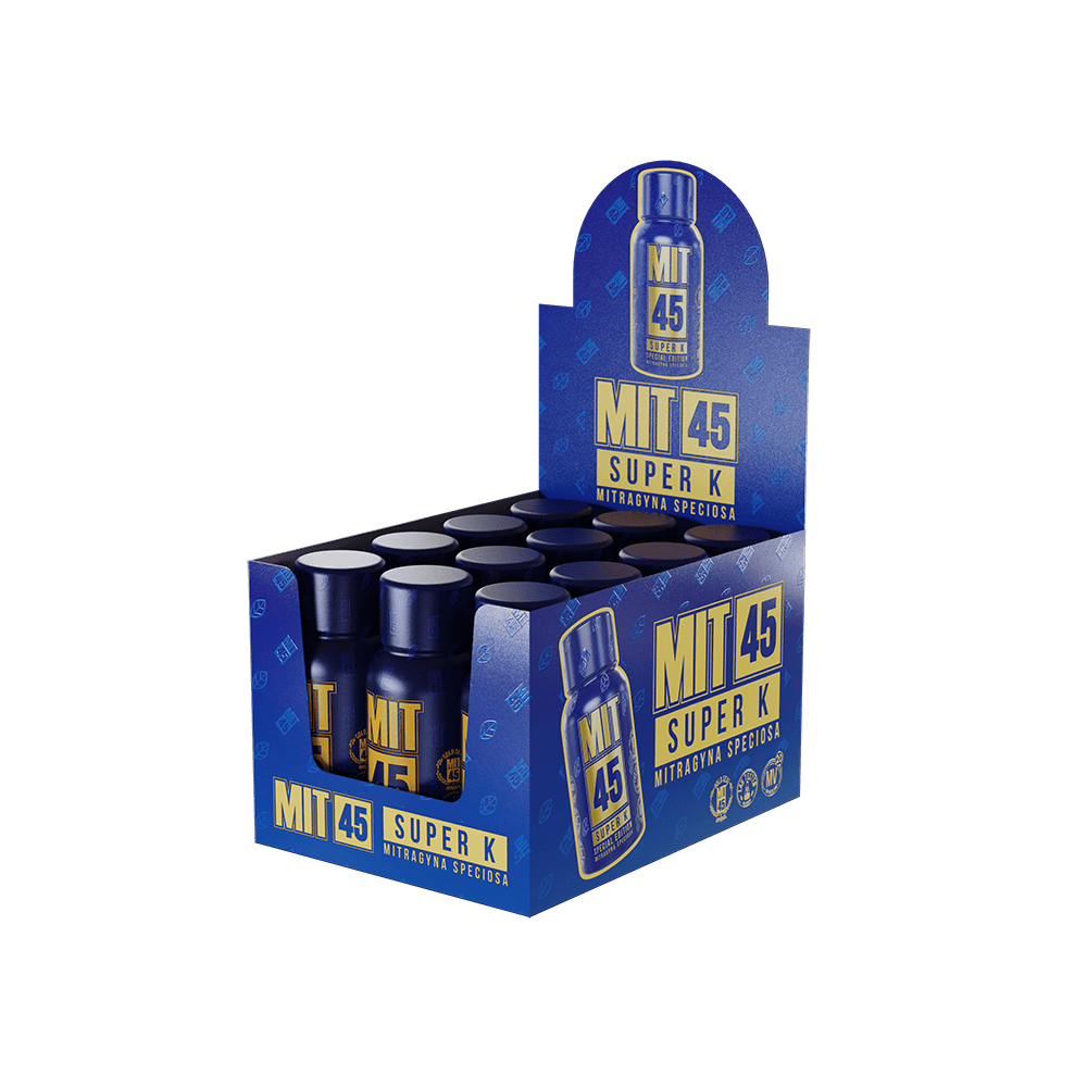 MIT45 Blue Super K Special Edition Kratom Shot (12/Pack)